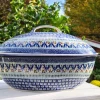 Brottopf gross, 42 x 25 x 22 cm,  Marrakesch, BSN A-1625^Bunzlauer Keramik Fashion