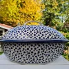 Brottopf gross, 42 x 25 x 22 cm, Crazy Dots, BSN A-0353^Bunzlauer Keramik Hot