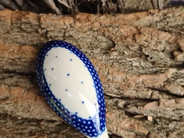 Löffel, 22 cm, Unikat 18^Bunzlauer Keramik Hot