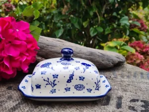 Butterdose, 250 g, Flower Festival^Bunzlauer Keramik Clearance