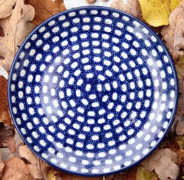 Dessertteller / Kuchenteller, Ø 20 cm, Tradition 4 -cerámica de polonia -BSN 1207^Bunzlauer Keramik Online