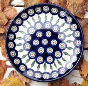 Dessertteller / Kuchenteller, Ø 20 cm, Tradition 10 - polish pottery - BSN 1758^Bunzlauer Keramik Hot