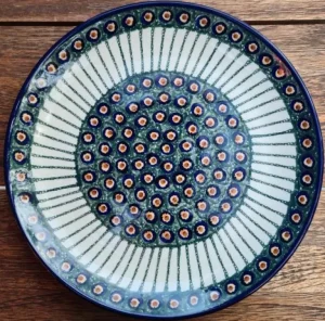 Dessertteller / Kuchenteller, Ø 20 cm, Tradition 1- BSN 1193^Bunzlauer Keramik Hot