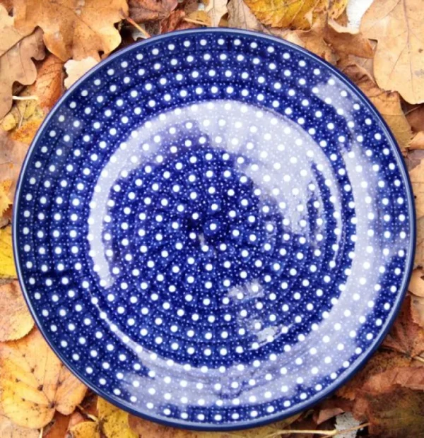 Dessertteller / Kuchenteller, Ø 20 cm, Unikat 22 - BSN 10812^Bunzlauer Keramik New