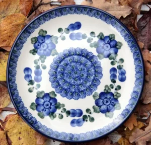 Dessertteller / Kuchenteller, Ø 20 cm, Tradition 9- polska pottery - BSN 1521^Bunzlauer Keramik New