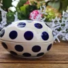 Dose als Ei, 13 x 10 x 10 cm, 500 ml, Tradition 28, BSN J-3369^Bunzlauer Keramik Best