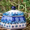 Dose,7,5 cm, Fleur delicate^Bunzlauer Keramik Fashion