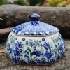 Dose,7,5 cm, Floral Party^Bunzlauer Keramik New