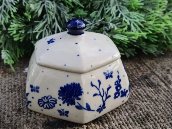 Dose,7,5 cm, Flower Festival^Bunzlauer Keramik Outlet
