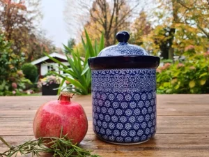 Dose, Vol. 1,3 l,21 cm, Lace^Bunzlauer Keramik Best