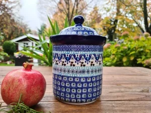 Dose, Vol. 1,3 l,21 cm, Marrakesch^Bunzlauer Keramik Hot