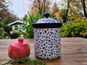 Dose, Volumen 1300 ml, Höhe 21 cm, Tradition 12 - BSN 10653^Bunzlauer Keramik Fashion