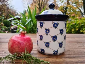 Dose, Volumen 1300 ml, Höhe 21 cm, Tradition 8 - BSN 10649^Bunzlauer Keramik Sale