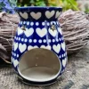 Duftstövchen, Aromalampe, Höhe 11 cm, Ich Dich auch^Bunzlauer Keramik Discount