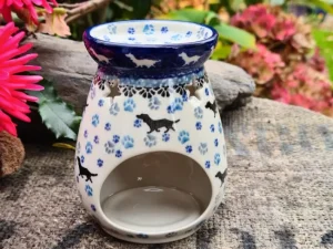 Duftstövchen, Aromalampe, Höhe 11 cm, Dackel^Bunzlauer Keramik Outlet