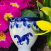 Eierbecher, Horse^Bunzlauer Keramik New