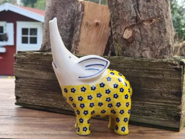 Elefant, 18 cm hoch, Tradition 20, BSN m-1723^Bunzlauer Keramik Discount