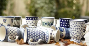 12er Set Becher mit Fuss, 250 ml, Höhe 12cm, Tradition - BSN m-1912^Bunzlauer Keramik Clearance
