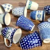 12er Set Pötte, 450 ml, 12 cm, Trad. 1-12, BSN 6192^Bunzlauer Keramik Hot