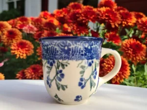 Espressotasse / Kinderbecher, max. 60 ml, Höhe 5,5 cm, Ivy, BSN R-057^Bunzlauer Keramik Clearance
