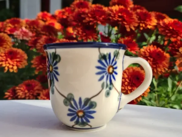 Espressotasse / Kinderbecher, max. 60 ml, Höhe 5,5 cm, Tradition 8, BSN m-1649^Bunzlauer Keramik Sale
