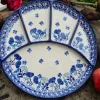 Fondueteller, Ø 26 cm, Garden of Joy^Bunzlauer Keramik Outlet