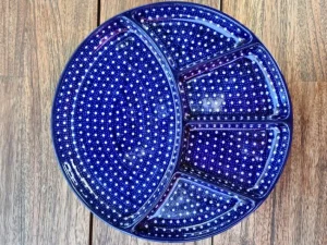 Fondueteller, Ø 26 cm, Unikat 22, BSN m-1060^Bunzlauer Keramik Discount