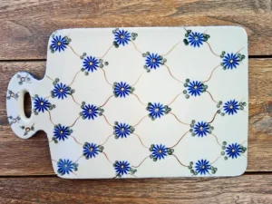 Frühstücksbrettchen, 29,5 x 18,5 cm groß, Tradition 8, polska pottery - BSN 0422^Bunzlauer Keramik Discount