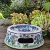 Futternapf für Hund + Katze, Ø18 cm,6 cm, Forget me not, BSN J-1848^Bunzlauer Keramik Hot