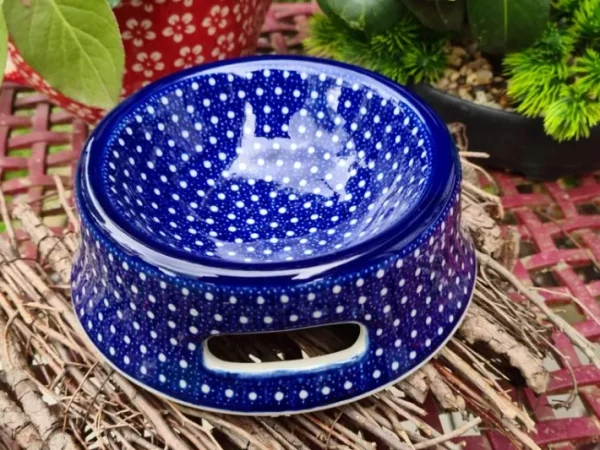 Futternapf für Hund + Katze, Ø18 cm ,6 cm, Unikat 22, BSN m-790^Bunzlauer Keramik Hot