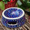 Futternapf für Hund + Katze, Ø18 cm ,6 cm, Träume, BSN A-1225^Bunzlauer Keramik Online