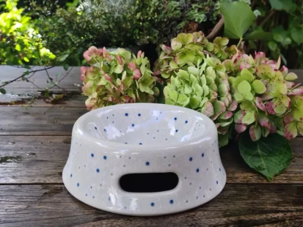 Futternapf für Hund + Katze, Ø18 cm ,6 cm, Little Gem^Bunzlauer Keramik Best