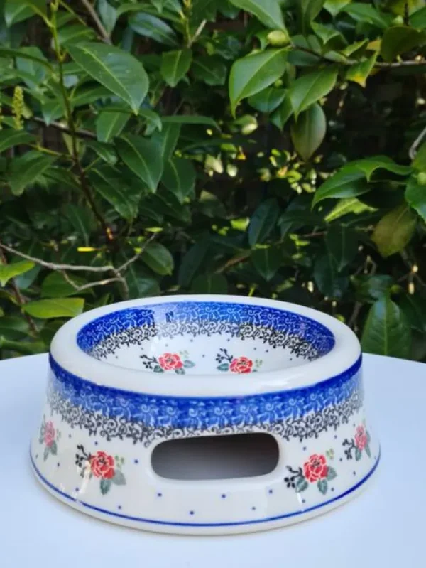 Futternapf für Hund + Katze, Ø18 cm,6 cm, Tea Rose^Bunzlauer Keramik Fashion