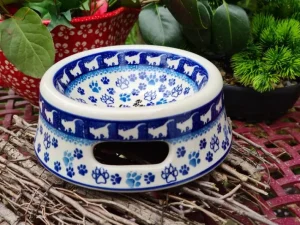 Futternapf für Hund + Katze, Ø18 cm,6 cm, Katze, BSN A-0084^Bunzlauer Keramik Best