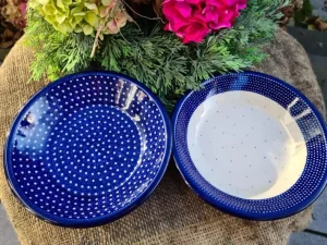 Geschirrset fuer Zwei, Suppenteller, Ø 21,5 cm, Unikat 18 & 22, BSN m-1109^Bunzlauer Keramik Best