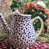 Gießkanne, Vol. 1,8 l, Höhe 21 cm, Crazy Dots, BSN A-0357^Bunzlauer Keramik Best