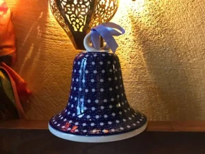 Glocke gross, 11 cm, Unikat 22, BSN s-391^Bunzlauer Keramik New
