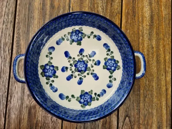 Henkelschale, Ø 27 cm, 5,5 cm hoch, Tradition 9 - BSN 0428^Bunzlauer Keramik Sale