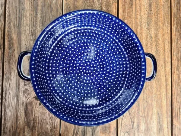 Henkelschale, Ø 20 cm, 5 cm hoch, Unikat 22 - BSN 10505^Bunzlauer Keramik Clearance