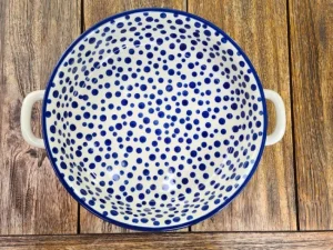 Henkelschale, Ø 27 cm,5,5 cm, Crazy Dots, BSN A-0360^Bunzlauer Keramik Discount