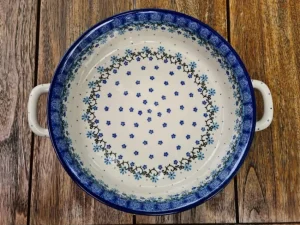 Henkelschale, Ø 27 cm,5,5 cm, Fleur Delicate, BSN J-1859^Bunzlauer Keramik Fashion