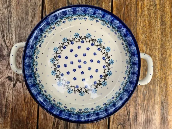 Henkelschale, Ø 20 cm,5 cm, Fleur Delicate, BSN J-1856^Bunzlauer Keramik Outlet