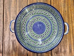 Henkelschale, Ø 27 cm,5,5 cm, Unikat 58, BSN A-1325^Bunzlauer Keramik Clearance