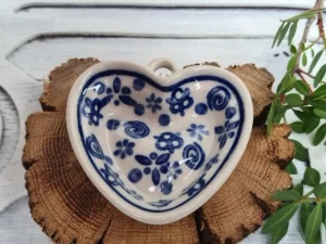 Herz, Miniatur, Tradition 12, - BSN 6990^Bunzlauer Keramik Hot
