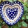 Herzbackform, 15,5 x 14 cm, Höhe ca. 4 cm, Tradition 6, polska pottery, BSN 7319^Bunzlauer Keramik Fashion