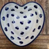 Herzbackform, 21 x 18 cm, Höhe ca. 6 cm, Tradition 22  polacco ceramica - BSN 7368^Bunzlauer Keramik New