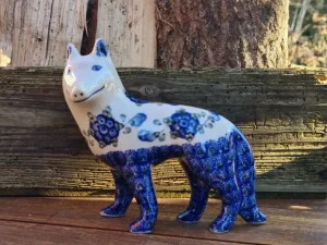 Hund, 15 x 16 x 7,5 cm, Tradition 9- polacco ceramica - BSN 7122^Bunzlauer Keramik Outlet