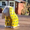 Hund, sitzend, 11 x 11 x 7,5 cm, Tradition 20 - boleslawiec aardewerk - BSN 8012^Bunzlauer Keramik Hot