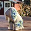 Hund, sitzend, 11 x 11 x 7,5 cm, Tradition 7 - BSN 8006^Bunzlauer Keramik Fashion