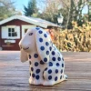 Hund, sitzend, 11 x 11 x 7,5 cm, Tradition 24 - BSN 8015^Bunzlauer Keramik Online